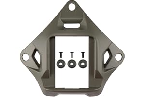 Aoutacc Casco táctico Base de Soporte de cámara Deportiva de Acero NVG Mount Shroud para Casco ACH Mich Ops-Core Fast