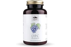 ‎KRÄUTERHANDEL SANKT ANTON KRÄUTERHANDEL SANKT ANTON - OPC Traubenkernextrakt Kapseln - 500 mg OPC - Hochdosiert - Vitamin C - Kaltgepresst - Deutsche Premium Qualität (120 Kapseln)…