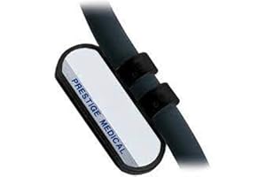 FUNKY NURSE Black Double Sided Stethoscope ID Tag Attachment
