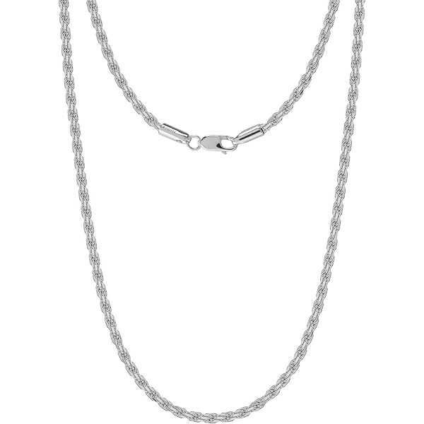 LeCalla Sterling Silver Italian Design Oxidized Multi Chain