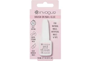 Invogue Brush on Nail Glue 10 ml