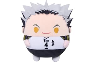 Funhoo Anime Muñeco de Peluche Figuras Juguete Shoyo Hinata Kozume Kenma Kotaro Bokuto Suave Plushie Decoración Niños Regalos de cumpleaños Accesorios de Halloween (20 cm, Kotaro Bokuto)