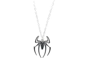 Gionatan Shop Spider-Man Collana Ciondolo Pendente Uomo Ragno Spiderman Colore Argento