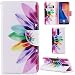 Produktbild Ooboom® Huawei Mate 10 Lite Hülle Flip PU Leder Schutzhülle Tasche Case Cover Wallet Standfunktion mit Kartenfächer Bargeld Aussparrung für Huawei Mate 10 Lite - Bunte Blume