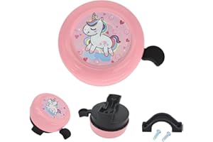 AzureRay Timbre Bicicletas Infantil -Timbre de Bicicleta para Niñas-Timbre de Bicicleta Scooter-Sonido Fuerte-Accesorios para Bicicleta-Timbre Bici Chico Chica para Bocina Bicicleta Infantil