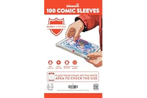 STUDIO SUPERNOVA - BUSTE PROTETTIVE Studio Supernova - 100 Buste Protettive Manga 2 (13,1 x 17,8)