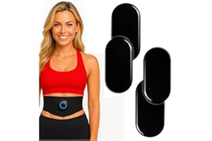 TENSPAD SILVER 2 Ersatzsätze mit 2 Gel-Pads – 100% kompatibel mit BODIFY EMS Bauchtrainer Pro, EMS Bauchtrainer Max und EMS Potrainer Pro – Sparen Sie 30% bei Ihrer Bestellung