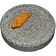 Our Rural Haldi Grinding Mortar Stone Manjal Chandan Ora kallu Rubbing Stone Round shape 5 Inch