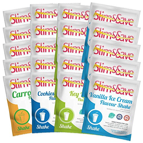 20 Slim & Save Dessert Style Shakes - High Protein Low Carb Meal Replacement VLCD Shakes - Image 7