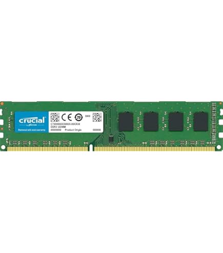 Crucial 8GB DDR3L 1600 MHz UDIMM Memory Module CT102464BD160B - View #4