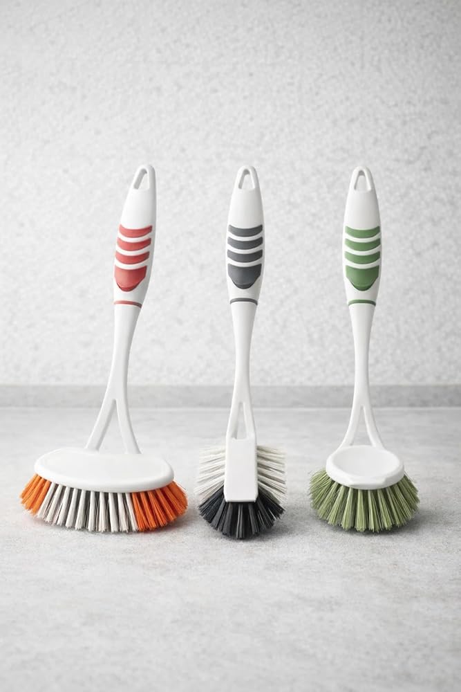 by Smartizi, Titiz 3'lü Mutfak, Banyo ve Lavabo Temizlik Fırça Seti (TP-331 / TP-332 / TP-335) - Smartizi Güvencesiyle