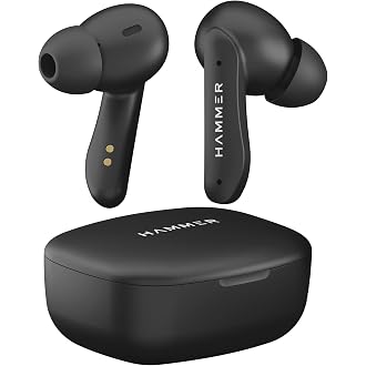 HAMMER Solitude Bluetooth Earbuds with Upto 22H Playtim...
