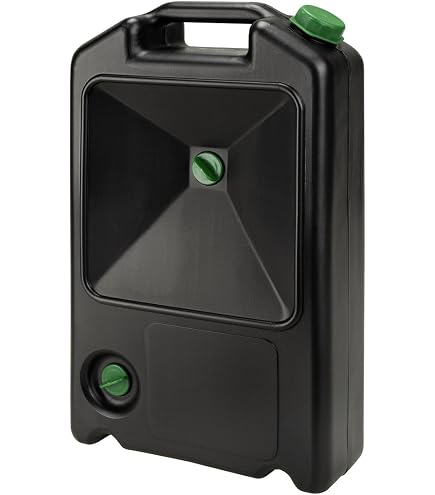 bidon d'huile usagée mobile avec bec verseur 40 litres - code BGS855