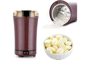 GOUBIANCEN Multifunctional Electric Pill Crusher Grinder- Grind The Medicine and Vitamin or Coffee Beans Tablets of Different Sizes into Fine Powder-Grinder for Feeding Tubes, Children or Pets