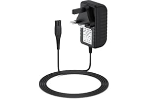 MUGUST 5.5V Replacement Charger for Karcher Window Vac Cleaner WV1, WV1 Plus, WV2, WV2 Plus, WV5, WV5 Premium 2nd Generation, WV60, WV70,WV75,WV60 Power Cable, Karcher Window Vacuum Plug Power Lead (Black)