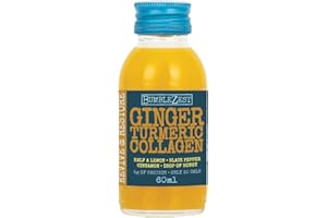 BUMBLEZEST Bumble Zest Revive and Restore Ginger Turmeric Collagen Drink, 60ml