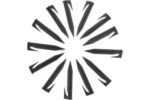 iXium Robotic Lawn Mower Perimeter Boundary Cable Wire Pegs Hooks Anchors Nails ABS Plastic - 25pc