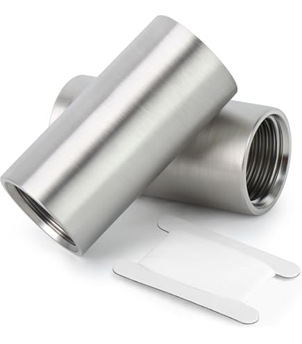 2 Stück 400mm Gussrohr Verschraubungen - 3/4" BSP Außengewinde Edelstahl 304 Rohrverbinder