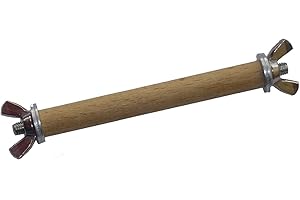 Pipano 40 – 19.5 cm long, diameter 12 mm Beech Wood Bird Perch, Budgie, S12,