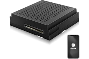 CARabc Wireless Carplay Fit für Apple Carplay & Android Auto, Passend für Mercedes Benz A/B/C/E/CLA/GLA/GLK/ML/SLD mit NTG4.5 System - Bluetooth, Mirror Link, Siri Stimme und Kamera Input Support Etc