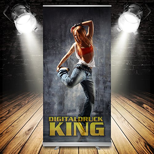ROLL UP DISPLAY SYSTEM von DK, Classic ohne Druck! inkl. Tasche! (100x200cm)