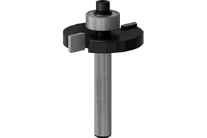 BOSCH PRO Slotting Cutter Router Bit | Ø1-1/4''xL1/4''xS1/4 | Precision Slotting for Narrow Edges | Clean, Accurate Grooves & Joints in Wood | Kickback-Resistant Design| Durable Carbide Blade