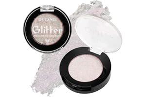 ‎AFFLANO Afflano Glitzer Lidschatten Schimmern Lidschatten Makeup, Farbwechsel Duo Chrom Eyeshadow,Einzelner Holographischer Hochpigmentierter Multichrom-Lidschatten, Chamäleon Rosa Gesicht Highlighter Makeup
