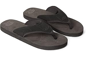 Animal Jekyl Mens Flip-Flops - Slip-on, Lightweight & Comfortable Footwear with Soft Padded upper Straps - Best for Spring Summer & Outdoors