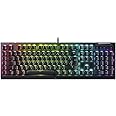Razer BlackWidow V4 X - Chroma RGB Mechanical Gaming Keyboard (Green Mechanical Witches, 6 Dedicated Macro Keys, Double Injec