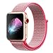 Produktbild HILIMNY Für Apple Watch Armband 38MM, Ersatz für iwatch Armband Series 3, Series 2, Series 1 (Hot Pink, 38MM)
