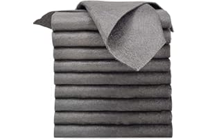 Zemolo Verdicktes Magisches Reinigungstuch,10 Stück Wiederverwendbarer Magisches Reinigungstücher Putzlappen Mikrofasertücher Putztücher Streifenfreie für Glas/Küche/Auto,Kolibri Reinigungstuch