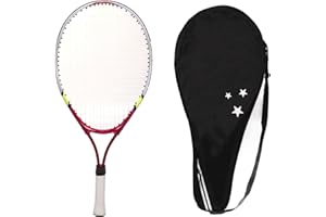 Topyond 23" Racchetta da Tennis in Alluminio Racchetta da Tennis per con Borsa, Junior Racquet con Borsa, Racchetta Tennis Bambino, Racchette da Tennis Professionali Gioventù Unisex