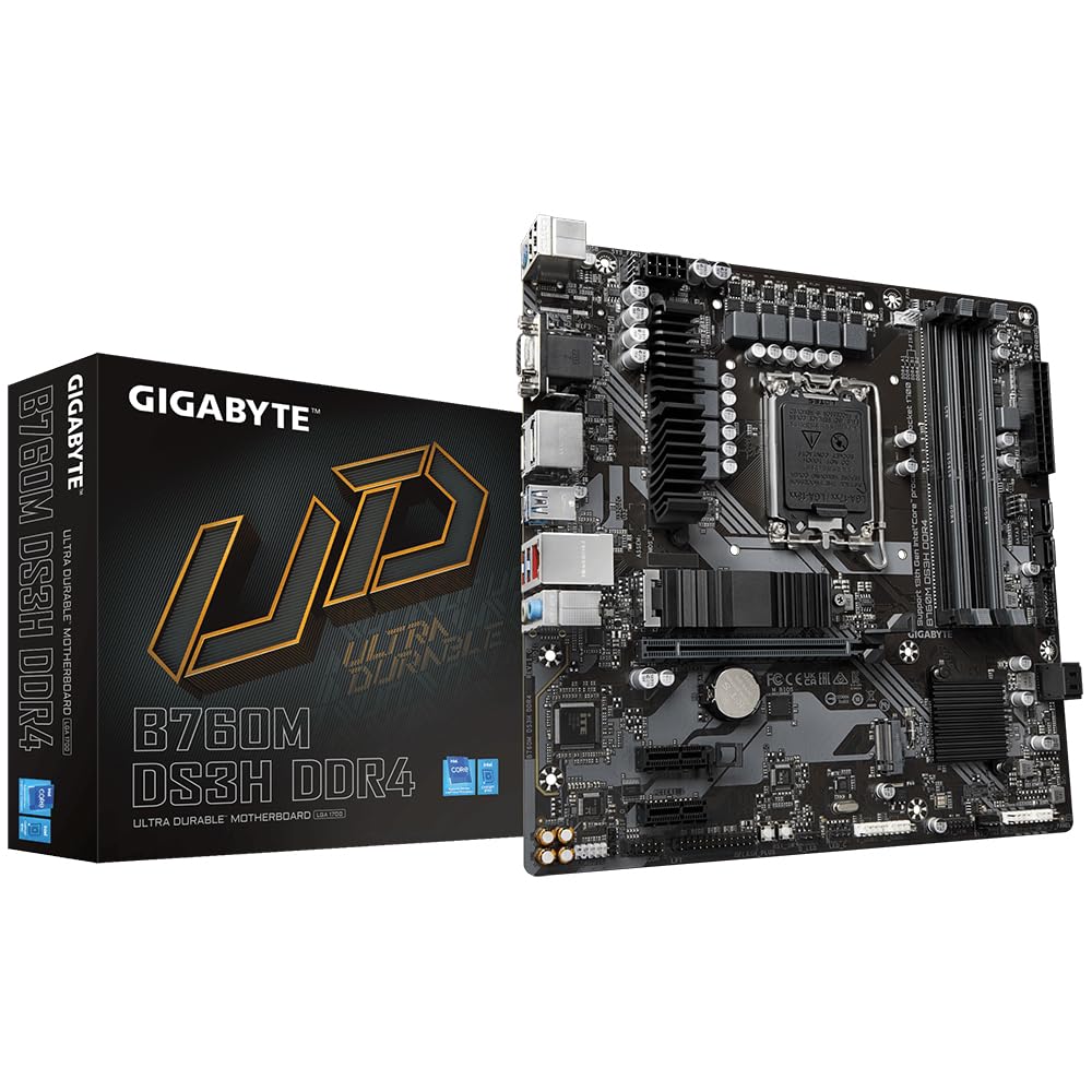 Gigabyte B760M DS3H DDR4 Micro ATX