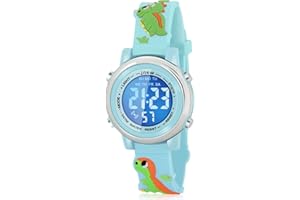 SUPZOE Dinosaur Kids Watch - Waterproof Watch for Boys & Girls Ages 3-9 - Toys for Kids 4-7 - Birthday & Stocking Stuffers