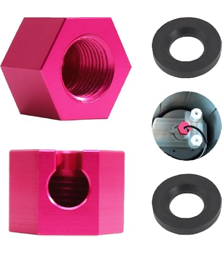 Lot De 4 écrous De Rechange Pour Machine à Soda Sodastream - Compatible Spirit, Easy, Fizzi, Etc. - 6