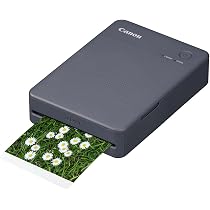 Housse De Protection Pour Imprimante Canon Selphy CP1500 - Couverture Anti-Poussière - Gris Foncé - 7
