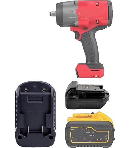 Battery Adapter - Use Dewalt Or Milwaukee 18V Li-Ion Batteries On Snap-on 18V Tools
