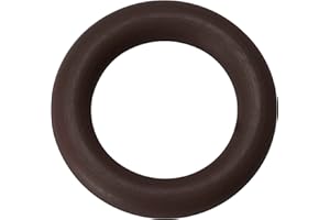 AERZETIX - C61667 - Set di 10 Guarnizioni/O-ring torico di tenuta 7x2mm metrico in FPM - durezza 80 - temperatura di funzionamento -20...200°C - aria condizionata olio meccanico - colore marrone