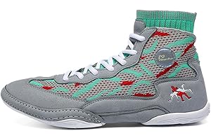 Adoff Ringerschuhe für Männer, professionelle Wettkampftrainingsschuhe, Boxschuhe, atmungsaktive, verschleißfeste, rutschfeste, freie Kampf- und Kampfschuhe