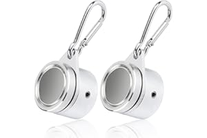 AKONE 2 unidades de mástil de aluminio giratorio 360 grados barra telescópica para bandera polo de hardware anillo de montaje clip de metal para jardín mástil de bandera accesorios de fijación al aire libre