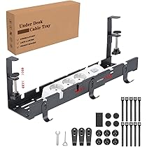 Organizzatore Cavi Sotto Scrivania VFANDV - Gestione Cavi Per Ufficio E Casa - Foto 8