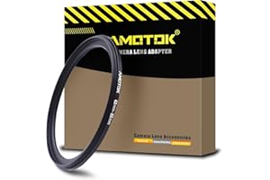 AMOTOK 62mm Lens to 55mm Camera Lens Adapter,62mm-55mm Filter Step-Down Ring,Compatible All 55mm Filter Accessory.Made from CNC Machined
