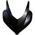 HARP MODZ® Racing Tall Mask with Clear Visor for Suzuki Gixxer SF 150 250 (Glossy Black)