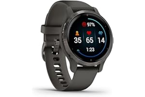 Garmin Venu 2S – schlanke GPS-Fitness-Smartwatch mit ultrascharfem 1,1“ AMOLED-Touchdisplay, Gesundheitsfunktionen, über 25 vorinstallierten Sport-Apps, GarminMusic & GarminPay