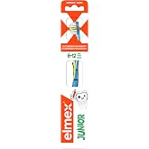 Elmex Junior Soft Children's Toothbrush, 1 Unit, Children's Brush for Children from 6 to 12 Years with Permanent Teeth, Inter