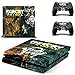 Produktbild Playstation 4 + 2 Controller Aufkleber Schutzfolie Set - Far Cry Primal (5) /PS4
