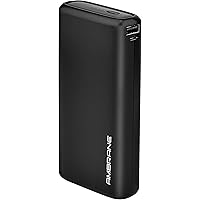 Ambrane 20000mAh Li-Polymer Powerbank with Fast Charging & Compact Size (Neos, Black)