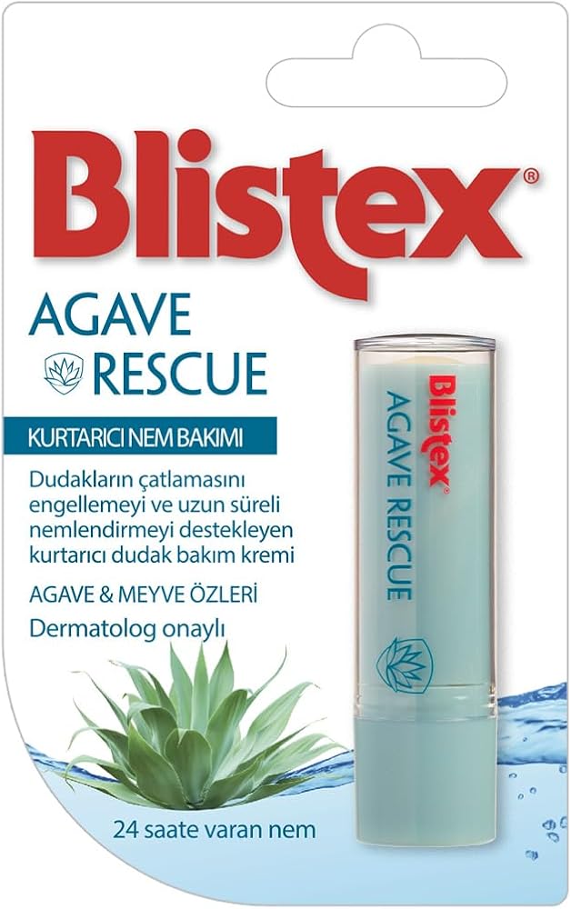 Blistex Agave Rescue Uzun Süreli Nemlenmeyi Destekleyen Kurtarıcı Dudak Bakım Kremi 3.7 g