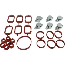 Kit Suppression Clapets Admission M47/M47TU - 4 Clapets Aluminium 22mm + Joints, Pour BMW Série 1 à 7