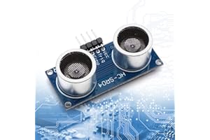 GETBSTOOP HC-SR04P Entfernungsmessung Sonar-Sensorplatine 3-5,5 V Weitspannungs-Ultraschallwellendetektor Elektronische Komponenten